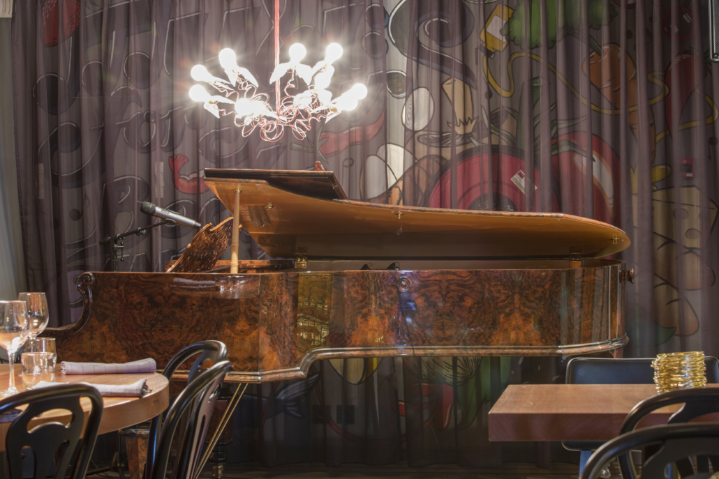 Bösendorfer flygill Matarkjallarinn